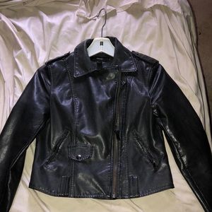 Black-leather-jacket